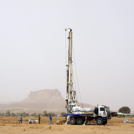 Perforatrice con motore diesel - STM-30  - SOILMEC S.P.A. - rotativa / fondo foro / per cantiere di costruzione