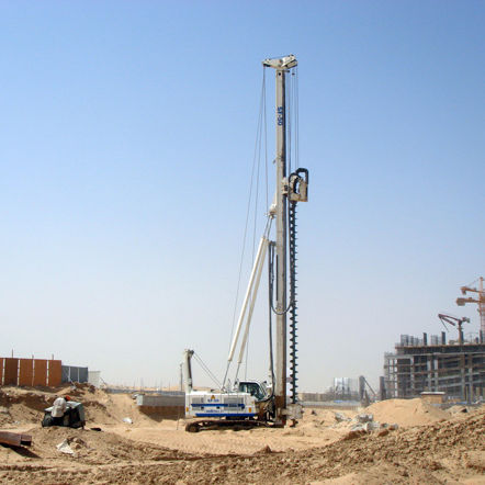 Perforatrice con motore diesel - SF-50  - SOILMEC S.P.A. - rotativa / per cantiere di costruzione / per pali di fondazione