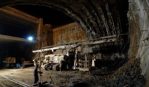 Perforatrice con motore diesel - ST-120  - SOILMEC S.P.A. - rotativa / a percussione / per cantiere di costruzione