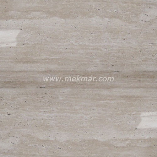 Lastra in pietra in travertino - CLASSIC VEIN CUT - Mekmar - per pavimento / levigata / beige