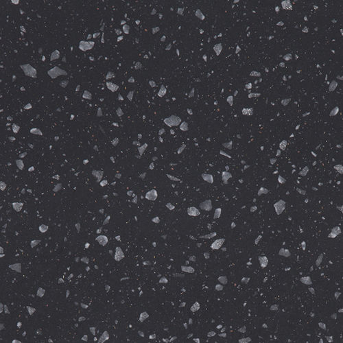 Piano di lavoro in Solid Surface - BLACK GRANITE - Minerva Work Surfaces - da cucina