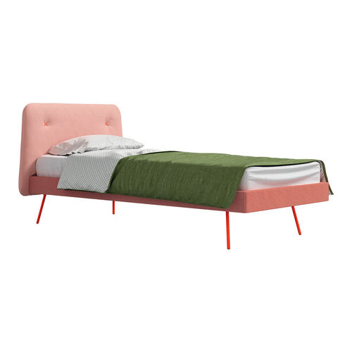 Letto singolo - CLEO - nidi - contemporaneo / con testiera imbottita / per bambini