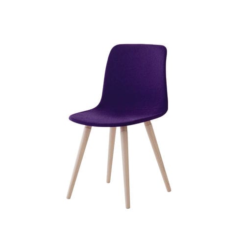 Sedia contemporanea - POD - nidi - da interno / in legno / imbottita
