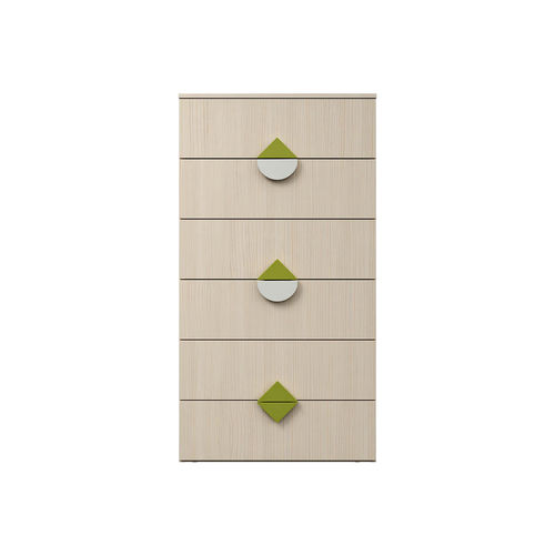 Cassettiera contemporanea - nidi - in legno