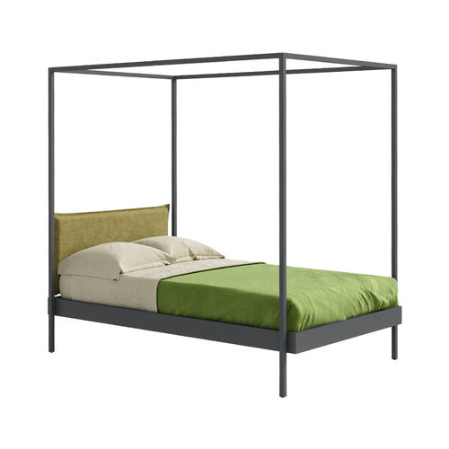 Letto a baldacchino - KAP - nidi - matrimoniale / contemporaneo / con testiera imbottita