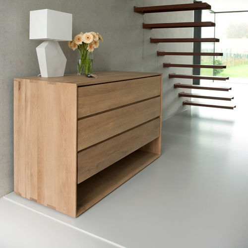 Cassettone contemporaneo - Nordic - ETHNICRAFT - in rovere / rettangolare / con cassetti
