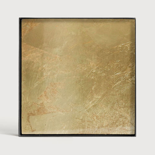 Svuotatasche in metallo - GOLD LEAF  - ETHNICRAFT - in vetro