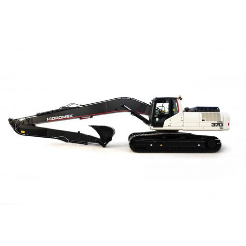 Escavatore cingolato - HMK 370 LC LR  - HIDROMEK - a basso consumo di carburante / a lunga portata / per cantiere