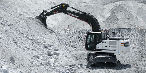 Escavatore cingolato - HMK 210 W - HIDROMEK - per cantiere