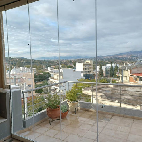 Parete pieghevole - IN SPATA - Atrio Glass Doors - a vetrina / in alluminio / per uso residenziale