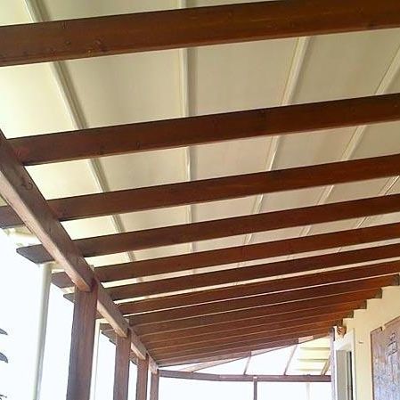 Pergola addossata - AT KASTELA - Atrio Glass Doors - in legno / in metallo / su misura