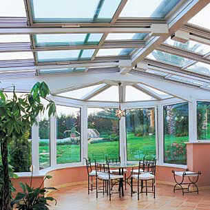 Tetto a falde - SUNROOFS - Atrio Glass Doors - piano / arrotondato / in vetro