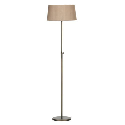 Lampada da terra - HICKS - David Hunt Lighting - in ottone / in seta / contemporanea