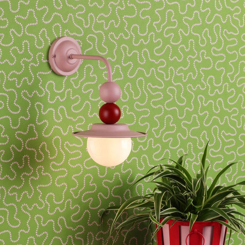 Applique contemporanea - NEO  - David Hunt Lighting - da interno / in vetro opalescente / sferica