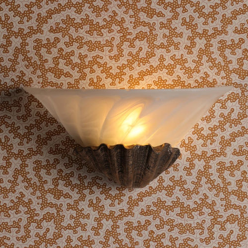 Applique contemporanea - AUGER  - David Hunt Lighting - da interno / in bronzo / in vetro