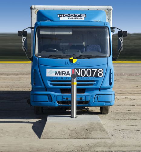 Dissuasore di sicurezza - TRUCKSTOPPER 10 - Tymetal Corp - amovibile / in acciaio / in acciaio inossidabile