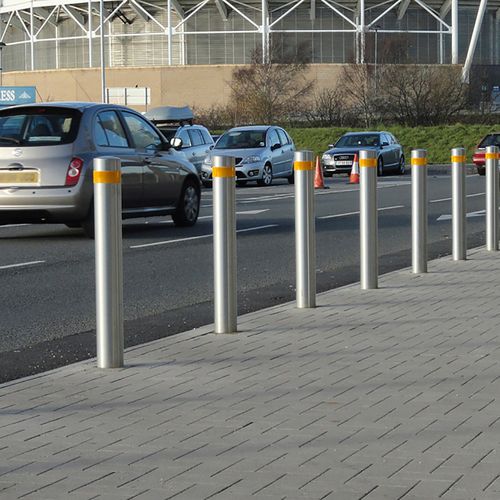 Dissuasore di sicurezza - CARSTOPPER 30 - Tymetal Corp - amovibile / in acciaio / in acciaio inossidabile