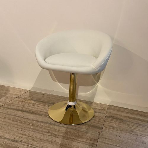 Sgabello contemporaneo - Sahara - Fertini Casa - in pelle / in tessuto / con supporto in legno