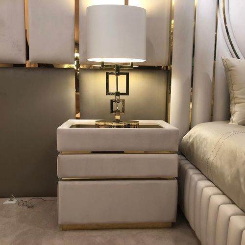 Lampada da tavolo - Signature - Fertini Casa - in metallo / in seta / contemporanea