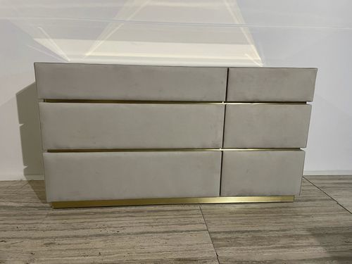 Cassettone contemporaneo - Signature - Fertini Casa - in velluto / rettangolare / fatto a mano