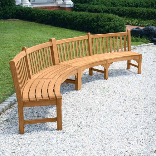 Panca per spazi pubblici classica - WINDERMERE : 4559 - COUNTRY CASUAL TEAK - in teak / con schienale