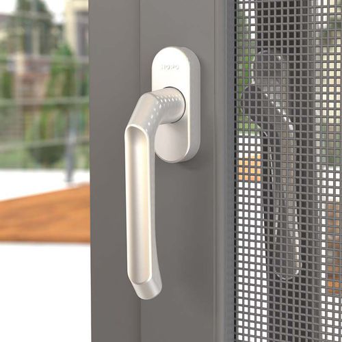 Finestra in alluminio - PH105 - HOPO Inc - in acciaio inossidabile / a battente / di sicurezza