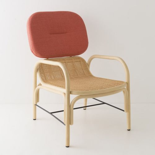 Poltrona contemporanea - ORCHID EDITION - KOK Maison - in rattan / in legno compensato / in rattan