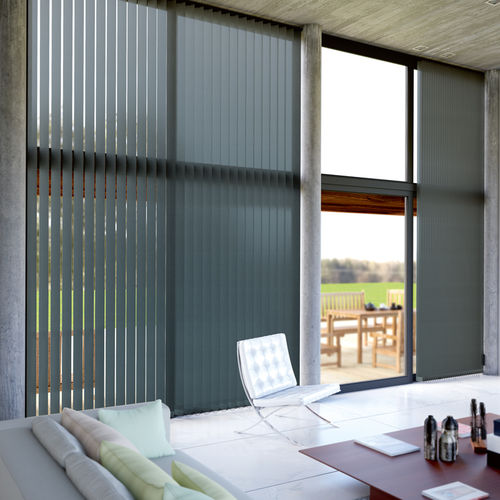 Tenda avvolgibile a bande verticali - VERTICAL BLIND - Persax - per finestra / in metallo / contract