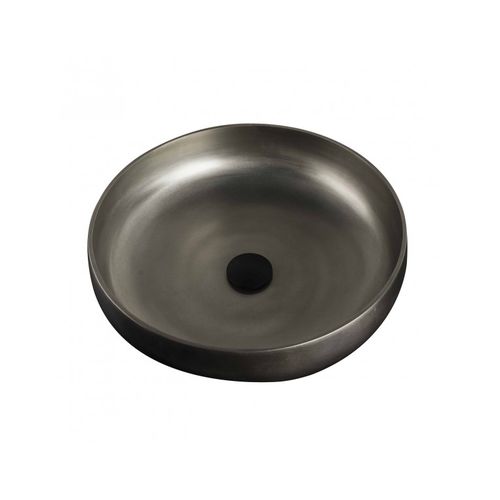 Lavabo da appoggio - BDS-MNR-701 - BAGNODESIGN - in bronzo / rotondo / contemporaneo