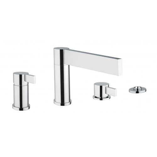 Miscelatore da doccia - BDM-MET-452-CP - BAGNODESIGN - per vasca / da appoggio / in metallo cromato