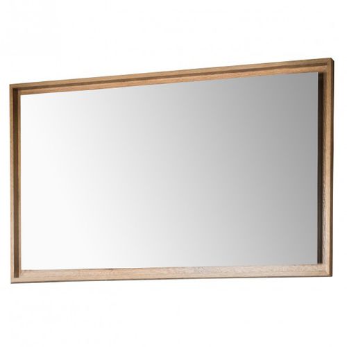 Specchio da bagno a muro - BDR-HAR-060-OAK - BAGNODESIGN - contemporaneo / rettangolare / in rovere
