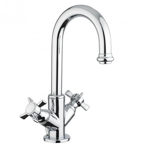 Miscelatore doppio comando per lavabo - BDM-BIA-301 - BAGNODESIGN - da appoggio / in nichel / in oro