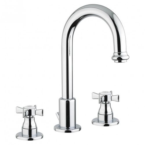 Miscelatore doppio comando per lavabo - BDM-BIA-303 - BAGNODESIGN - da appoggio / in metallo cromato / da bagno