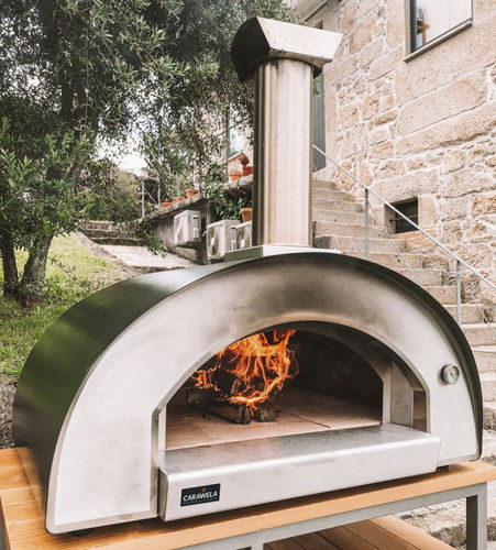 Forno a pizza per uso residenziale - Premium - Carawela - a legna / a libera installazione / singolo