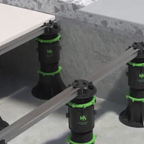 Travetto in profilato di alluminio - Moonbay Industrial Co., Ltd. - ad H / lineare / per solaio