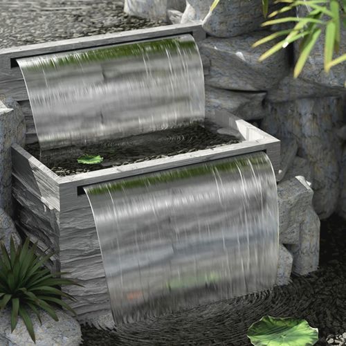 Cascata per piscina - Stainless steel - Moonbay Industrial Co., Ltd. - per parco acquatico
