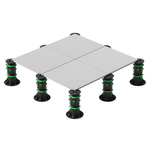 Supporto per pavimento sopraelevato in plastica - MB-T - Moonbay Industrial Co., Ltd. - regolabile / resistente al gelo / per esterno