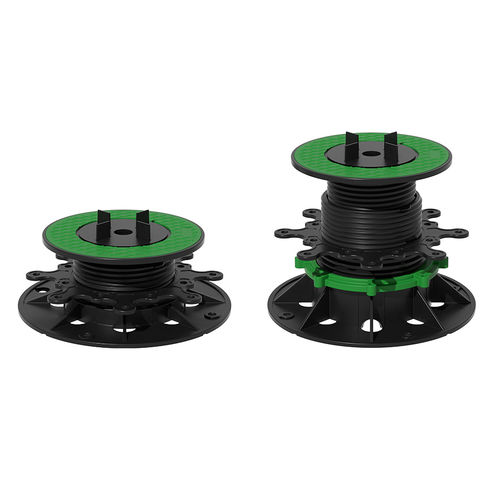 Supporto per pavimento sopraelevato in plastica - MB-X - Moonbay Industrial Co., Ltd. - fonoassorbente / per esterno / per giardino pensile