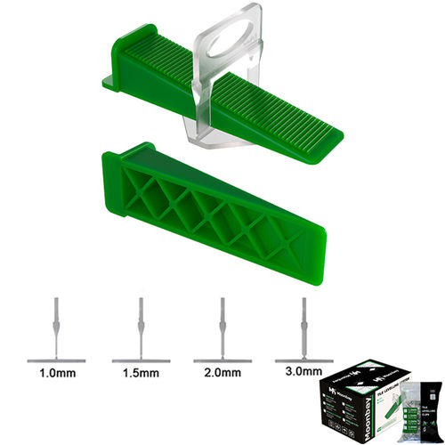 Sistema di livellamento per piastrelle - clips - Moonbay Industrial Co., Ltd. - per listelli