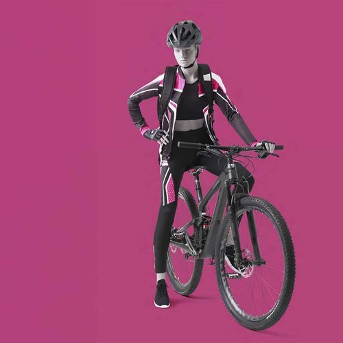 Manichino donna - AHLETES - GENESIS MANNEQUINS - sport / in resina / seduto