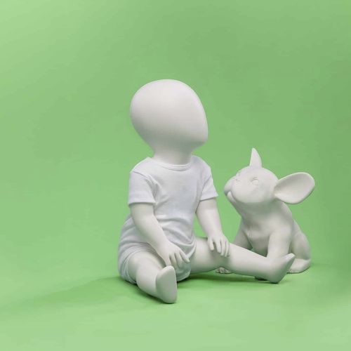 Manichino bambino - TODDLERS - GENESIS MANNEQUINS - astratto / in resina / seduto