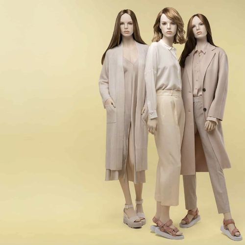 Manichino donna - VANITY - GENESIS MANNEQUINS - realista / in resina / seduto