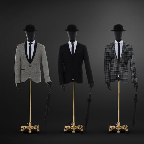 Busto uomo - WONDERWOOD GENTS - HANS BOODT MANNEQUINS - moda