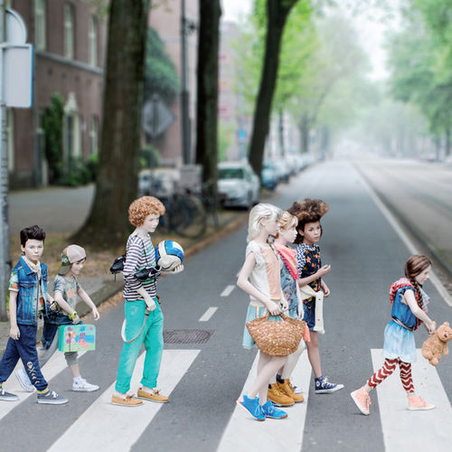 Manichino bambino - ABBEY ROAD - HANS BOODT MANNEQUINS - realista / in resina