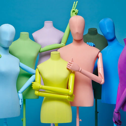 Busto uomo - MACARON - HANS BOODT MANNEQUINS - astratto