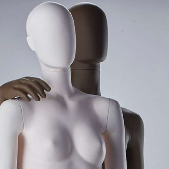 Manichino donna - INCLUSIVE - IDW PARIS - astratto / in schiuma di poliuretano / seduto