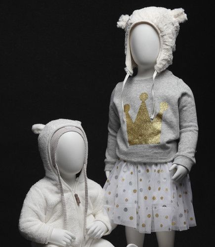 Manichino bambino - BABIES - CNL mannequins - astratto / seduto
