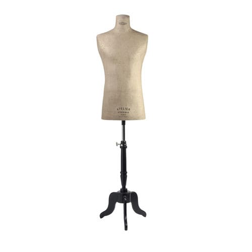 Busto uomo - B485/48  - STOCKMAN - astratto / in legno / senza testa