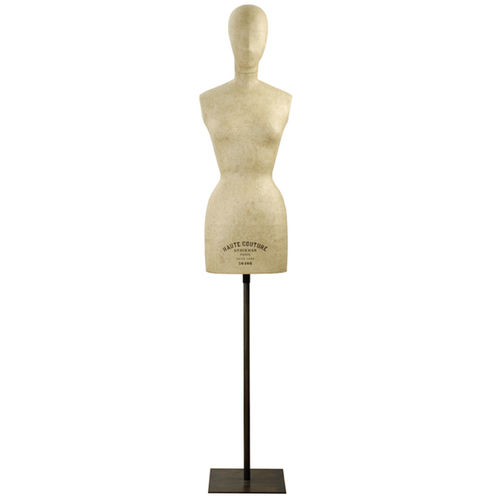 Busto donna - B406 PAPER FINISH WITH HEAD - STOCKMAN - vintage
