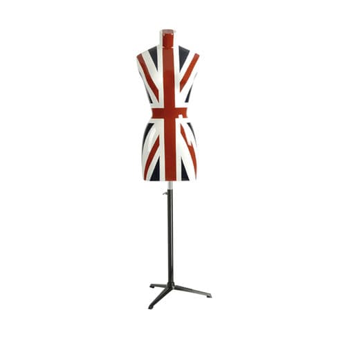 Busto donna - B306 UNION JACK - STOCKMAN - astratto / senza testa / contract